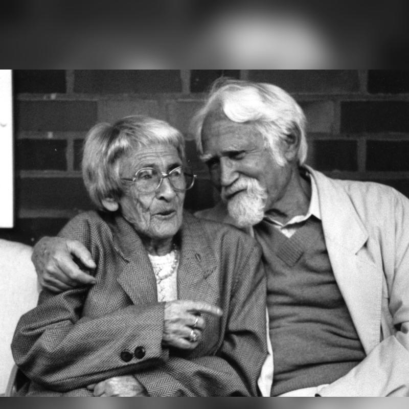 Hans Lebrecht mit Ehefrau Tosca